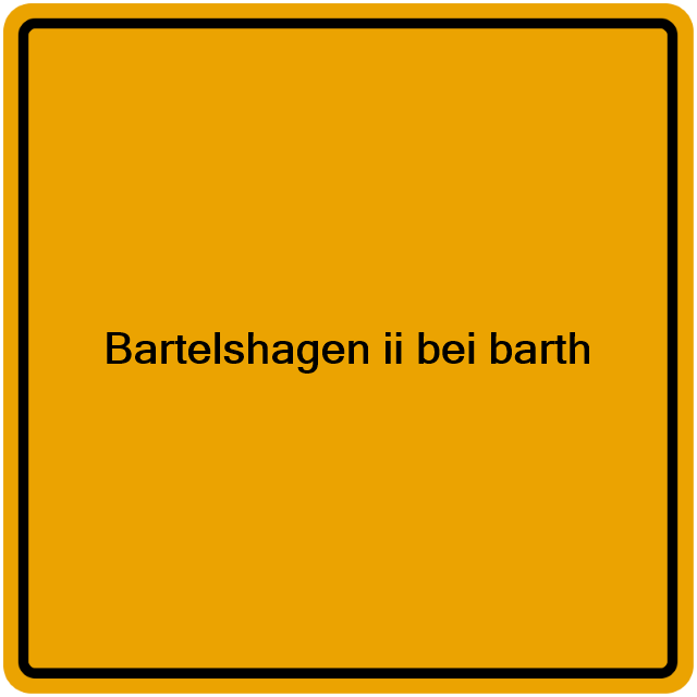 Einwohnermeldeamt24 Bartelshagen ii bei barth